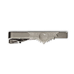 Tie Bar w/ Wings - Silver-tone