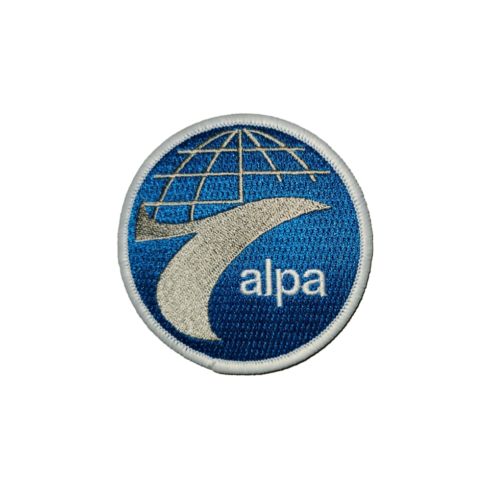 Patch - 3" Blue and Silver Logo