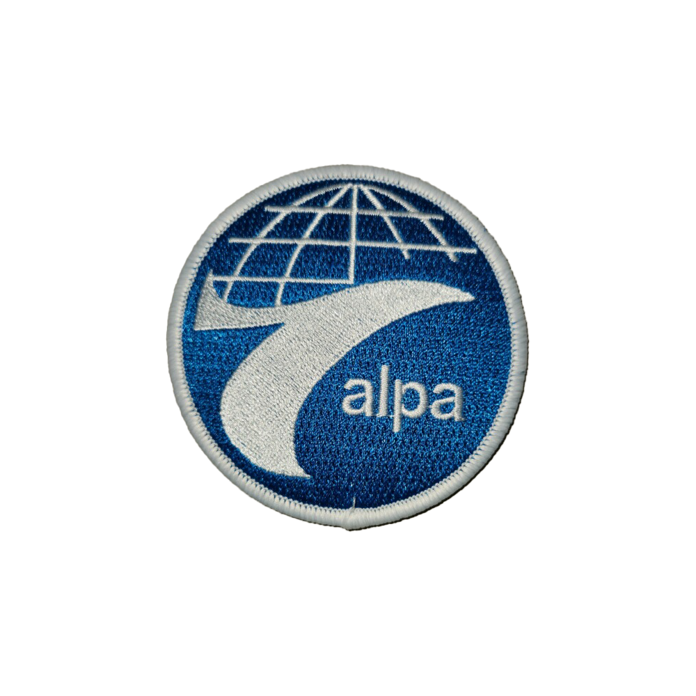 Patch - 3" Blue and White Logo